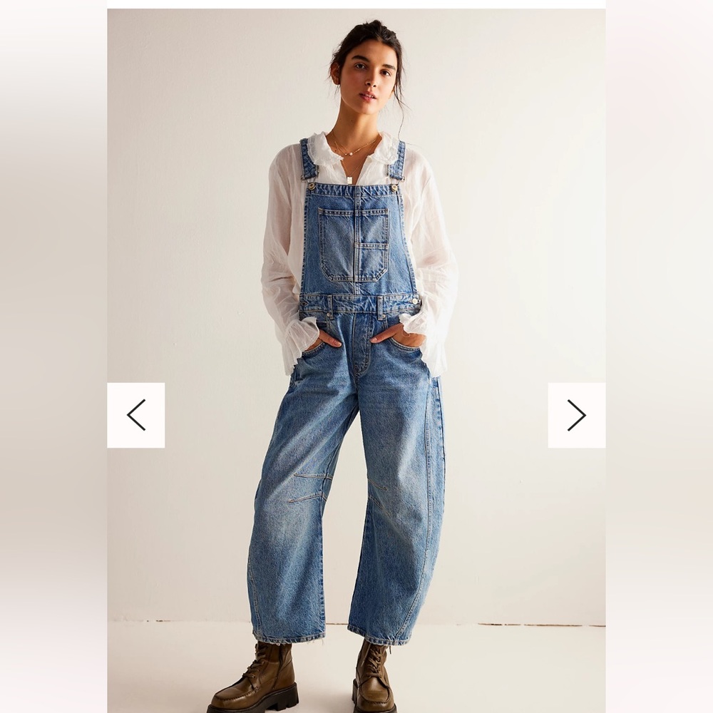 We the Free Barrel overalls inside small, brand new been worn once! Sold out!